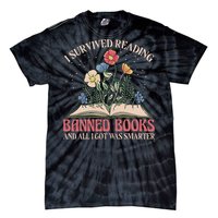 Banned Books Week Bookworm Banned Books Reader Tie-Dye T-Shirt