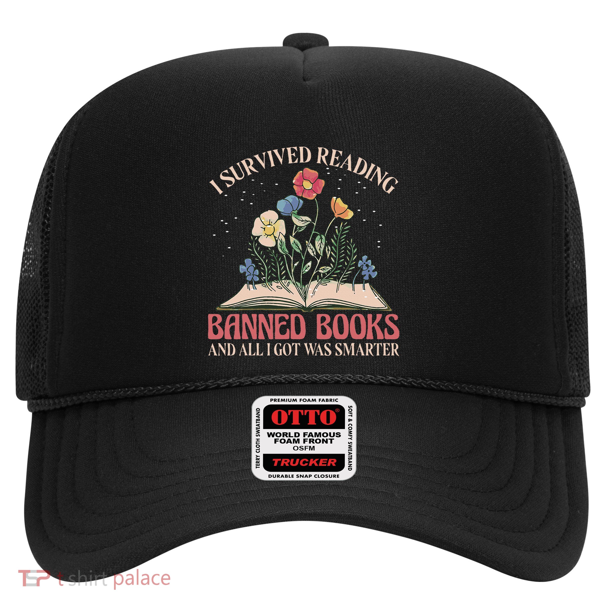 Banned Books Week Bookworm Banned Books Reader Trucker Hat
