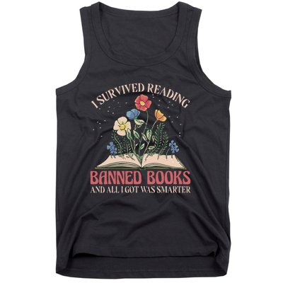 Banned Books Week Bookworm Banned Books Reader Tank Top