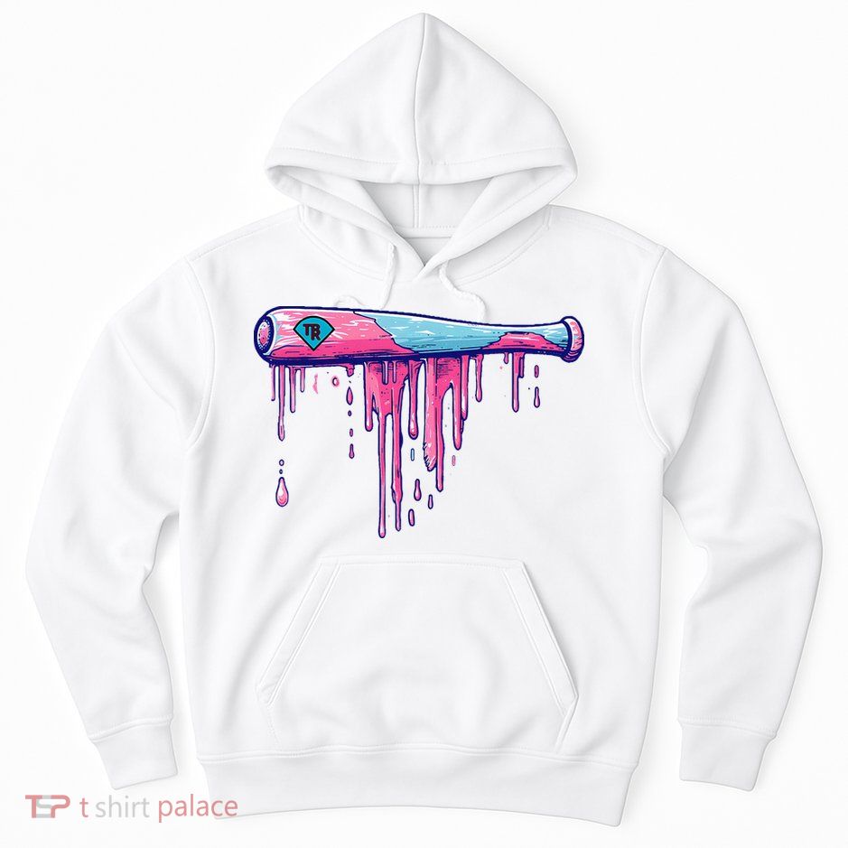 Baseball Bat With Sprinkles Drip Hoodie