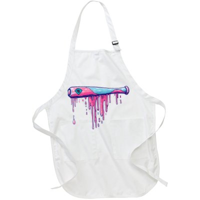 Baseball Bat With Sprinkles Drip Apron