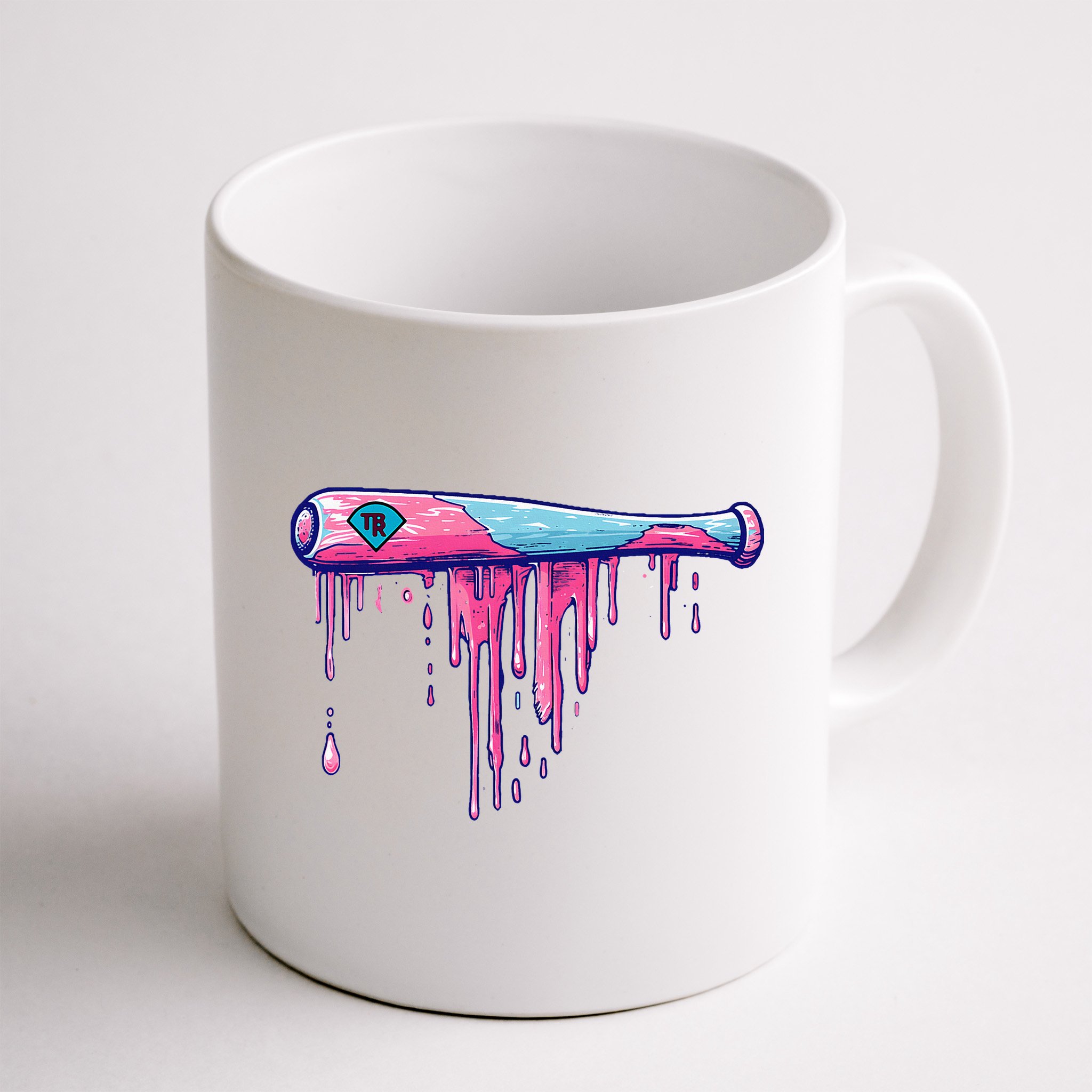 Baseball Bat With Sprinkles Drip Mug