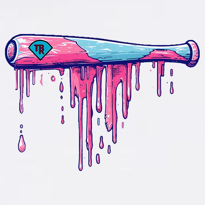 Baseball Bat With Sprinkles Drip Mug