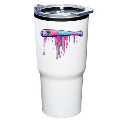 Baseball Bat With Sprinkles Drip Tumbler