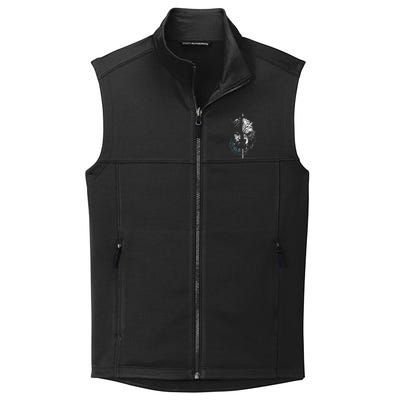 Berserker Bear Warrior Odin Runes Nordic Compass Collective Smooth Fleece Vest