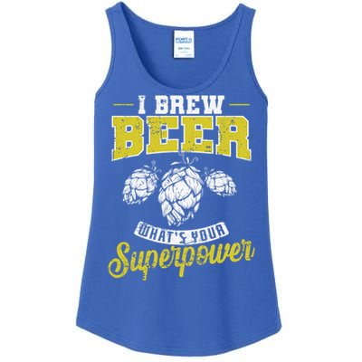 Brewing Beer What Is Your Superpower Great Gift Ladies Essential Tank