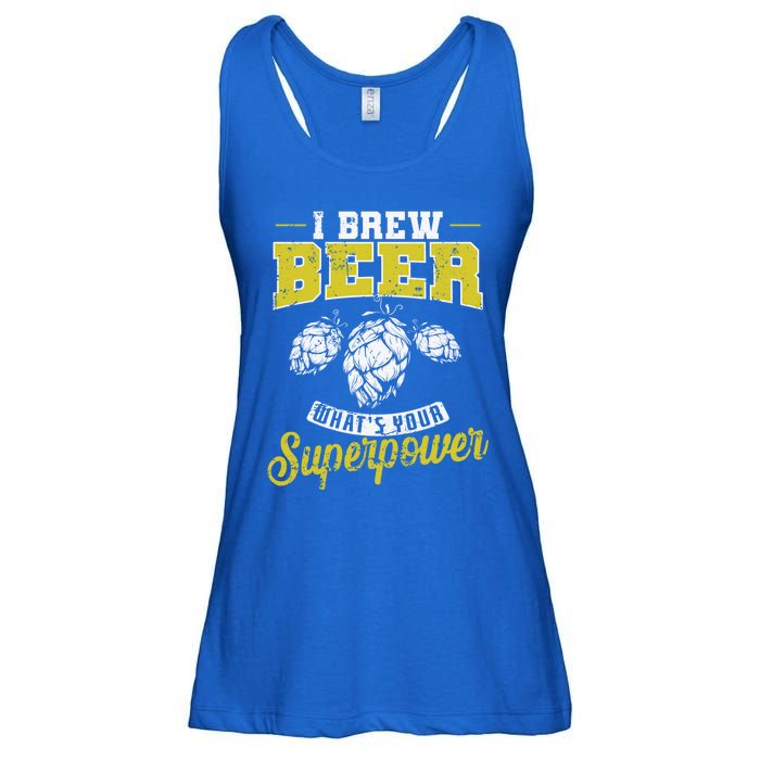 Brewing Beer What Is Your Superpower Great Gift Ladies Essential Flowy Tank