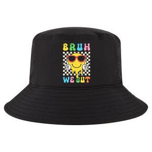 Bye Bruh We Out End Of School Retro Rainbow Sunglasses Cool Comfort Performance Bucket Hat