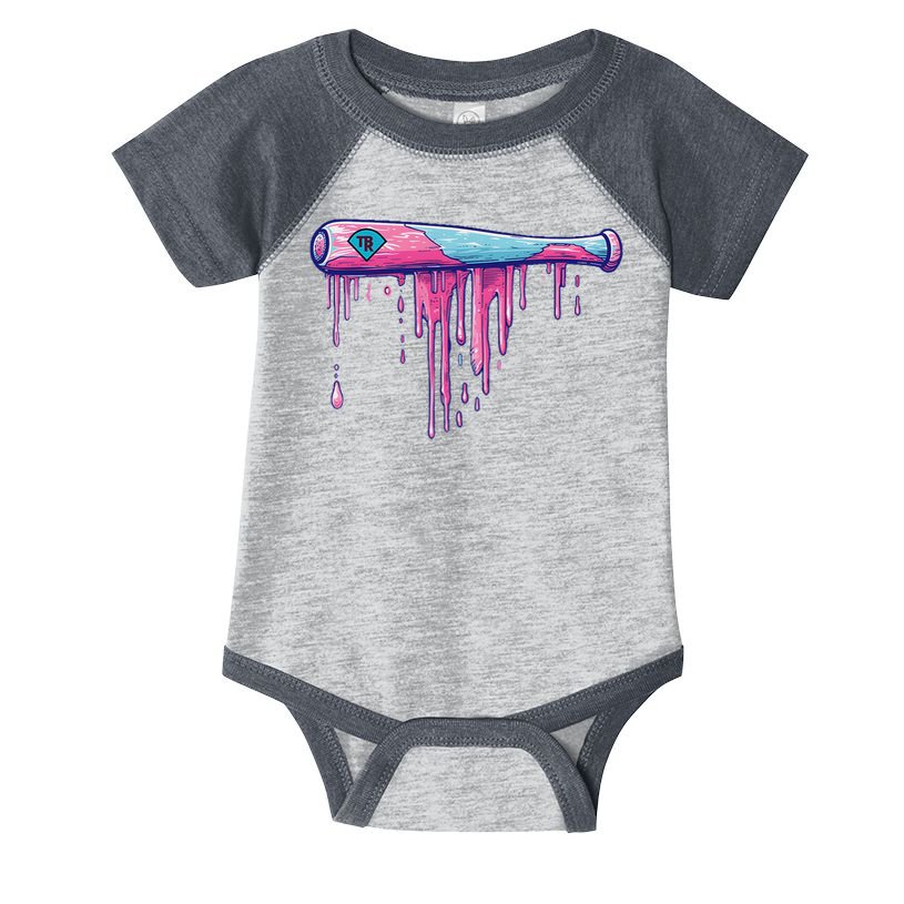 Baseball Bat With Sprinkles Drip Infant Baby Jersey Bodysuit
