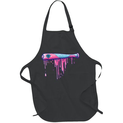 Baseball Bat With Sprinkles Drip Apron