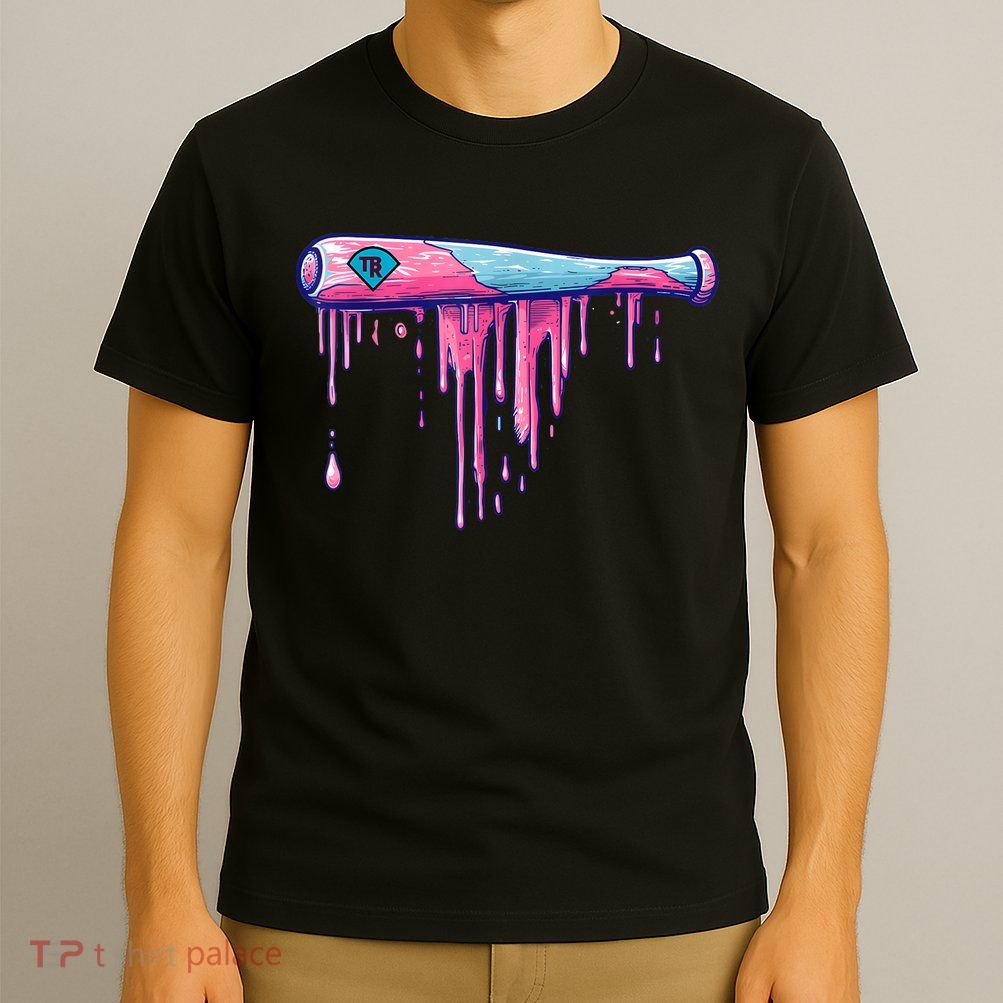 Baseball Bat With Sprinkles Drip T-Shirt