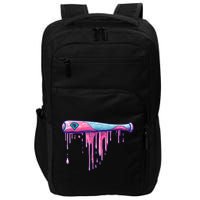 Baseball Bat With Sprinkles Drip Impact Tech Backpack