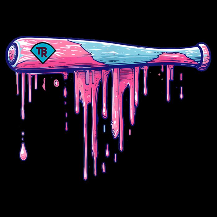Baseball Bat With Sprinkles Drip Impact Tech Backpack