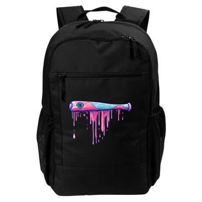 Baseball Bat With Sprinkles Drip Backpack