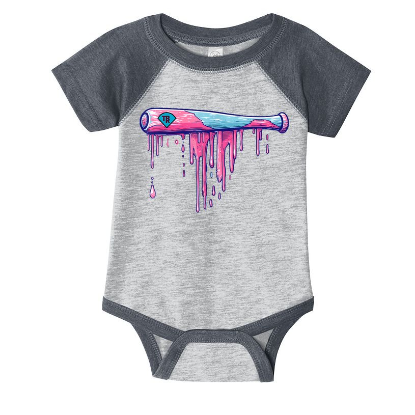 Baseball Bat With Sprinkles Drip Infant Baby Jersey Bodysuit
