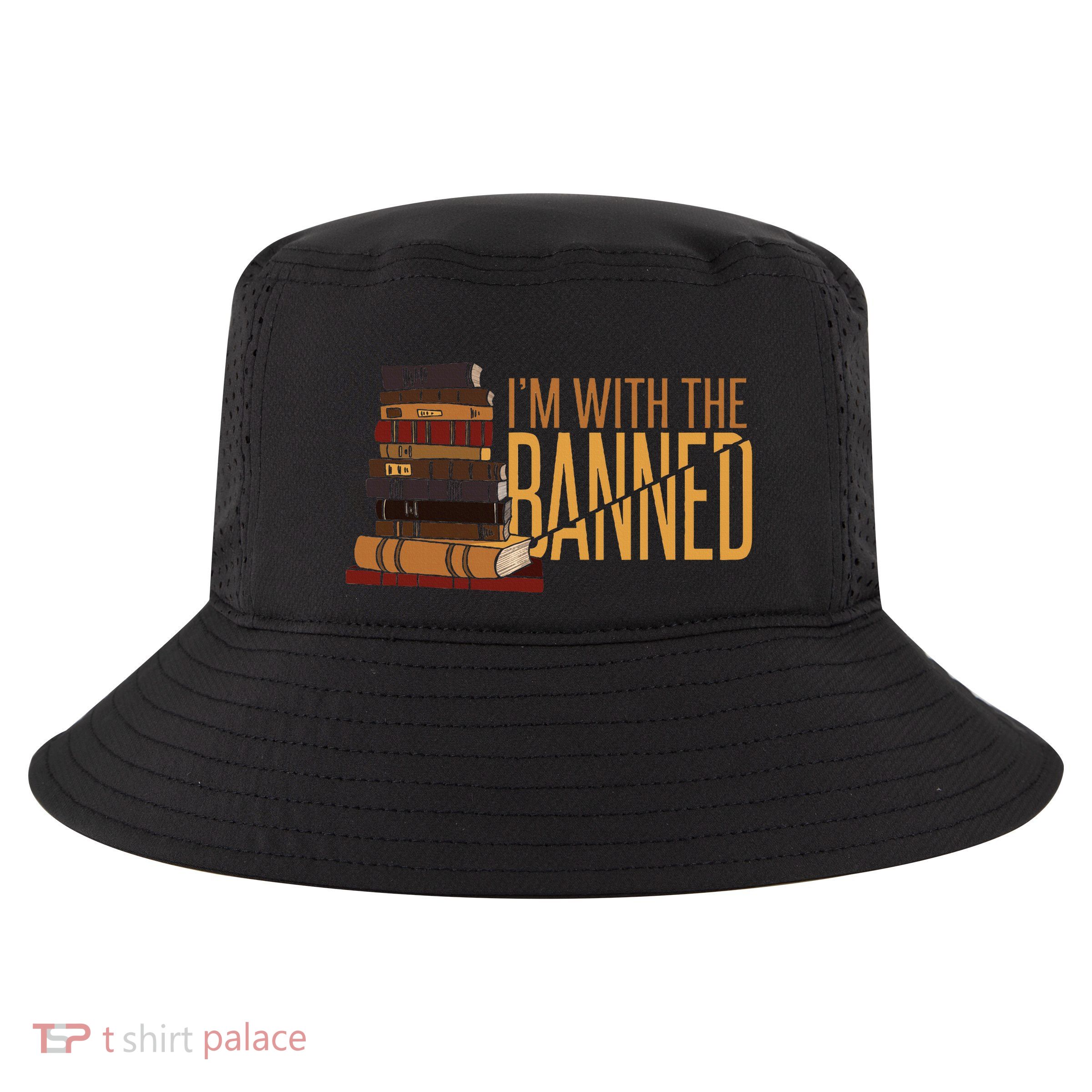 Banned Books Week Librarian IM With The Banned Cool Comfort Performance Bucket Hat