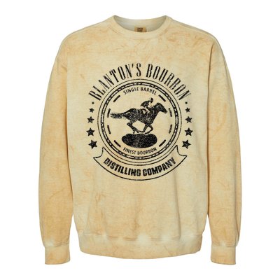 Blantons Bourbon Whiskey Distilling Company Colorblast Crewneck Sweatshirt