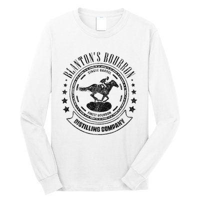 Blantons Bourbon Whiskey Distilling Company Long Sleeve Shirt