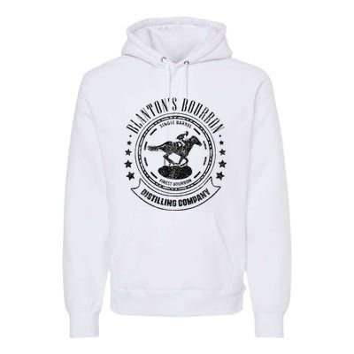 Blantons Bourbon Whiskey Distilling Company Premium Hoodie