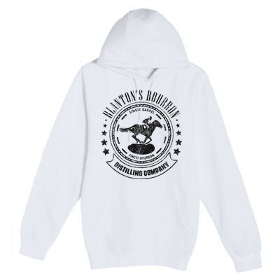 Blantons Bourbon Whiskey Distilling Company Premium Pullover Hoodie