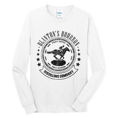 Blantons Bourbon Whiskey Distilling Company Tall Long Sleeve T-Shirt