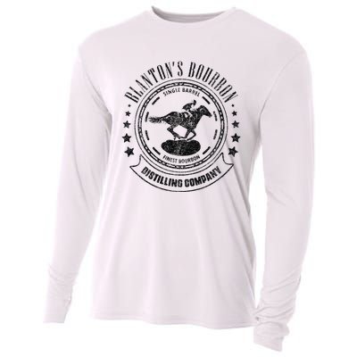 Blantons Bourbon Whiskey Distilling Company Cooling Performance Long Sleeve Crew