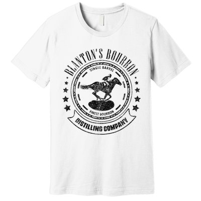 Blantons Bourbon Whiskey Distilling Company Premium T-Shirt