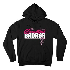 Beautiful Badass | Wo Empowerment Pink Hoodie