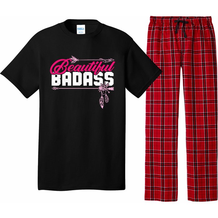 Beautiful Badass | Wo Empowerment Pink Pajama Set