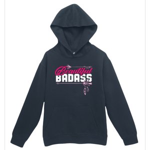 Beautiful Badass | Wo Empowerment Pink Urban Pullover Hoodie