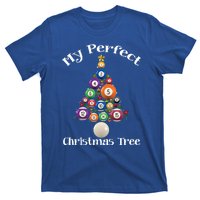 Billiard Ball Xmas Tree Meaningful Gift Pool Billiards Christmas Great Gift T-Shirt