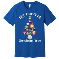 Billiard Ball Xmas Tree Meaningful Gift Pool Billiards Christmas Great Gift Premium T-Shirt