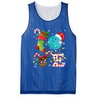 Bowling Ball Xmas Lighting Santa Love Bowling Ball Christmas Great Gift Mesh Reversible Basketball Jersey Tank