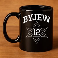 Byjew 11oz C Handle Ceramic Mug