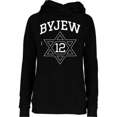 Byjew Womens Funnel Neck Pullover Hood