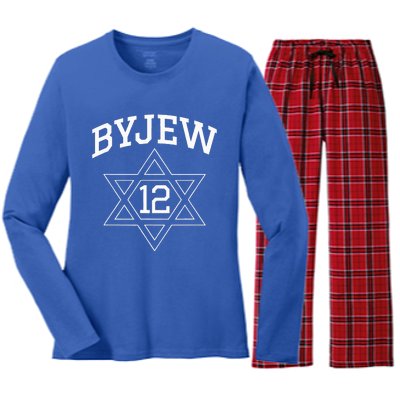 Byjew Women's Long Sleeve Flannel Pajama Set 