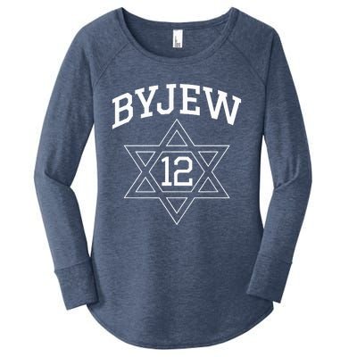 Byjew Women's Perfect Tri Tunic Long Sleeve Shirt