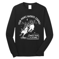 Beautiful Bastard Your MomS Favorite Cowboy Long Sleeve Shirt