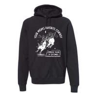 Beautiful Bastard Your MomS Favorite Cowboy Premium Hoodie