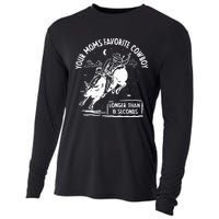 Beautiful Bastard Your MomS Favorite Cowboy Cooling Performance Long Sleeve Crew