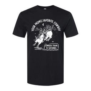 Beautiful Bastard Your MomS Favorite Cowboy Softstyle CVC T-Shirt