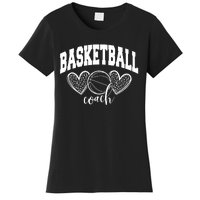 Basketball Coach Leopard Print Women's T-Shirt