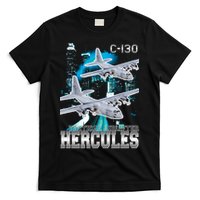 Bootleg C 130 Hercules USAF Aircraft T-Shirt