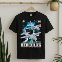 Bootleg C 130 Hercules USAF Aircraft T-Shirt