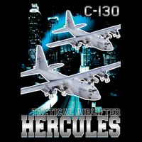 Bootleg C 130 Hercules USAF Aircraft T-Shirt