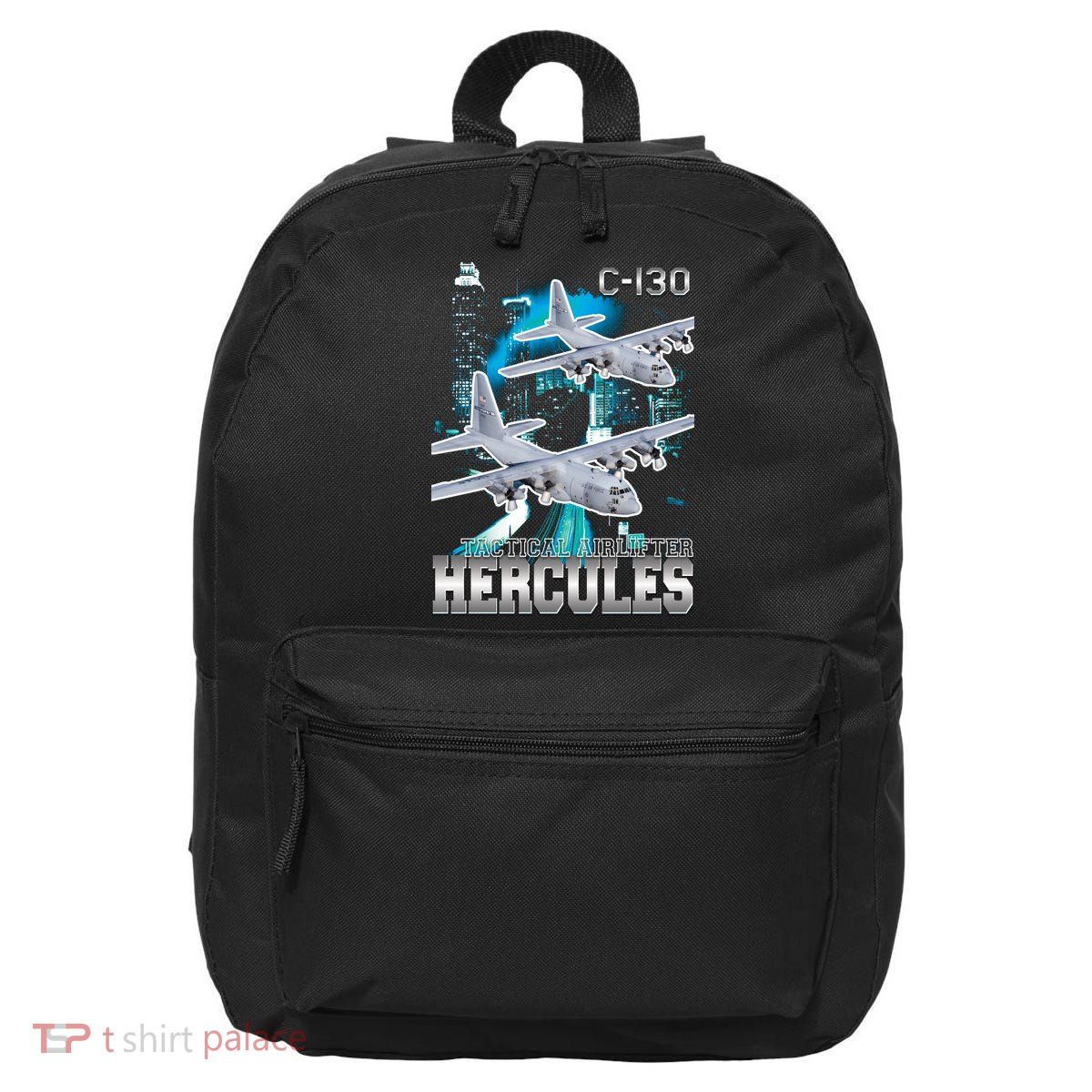 Bootleg C 130 Hercules USAF Aircraft 16 in Basic Backpack