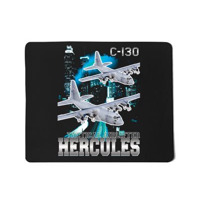 Bootleg C 130 Hercules USAF Aircraft Mousepad