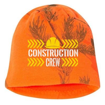 Birthday Crew 1st Construction Birthday Truck Party Kati - Camo Knit Beanie