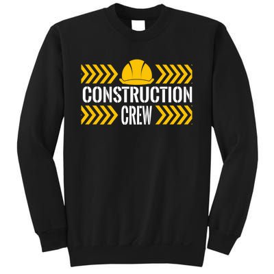 Birthday Crew 1st Construction Birthday Truck Party Sweatshirt