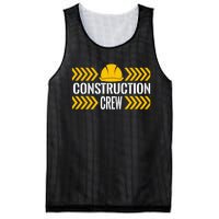 Birthday Crew 1st Construction Birthday Truck Party Mesh Reversible Basketball Jersey Tank